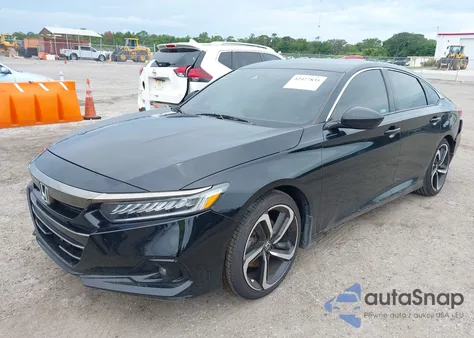 2021 Honda Accord Sport из США, поврежденный, VIN 1HGCV1F35MA042901